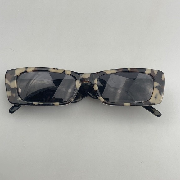 Agnes Piana-Dalmata Sunglasses mod AGN001 Rectangular Tortoise Cat Eye Polarized